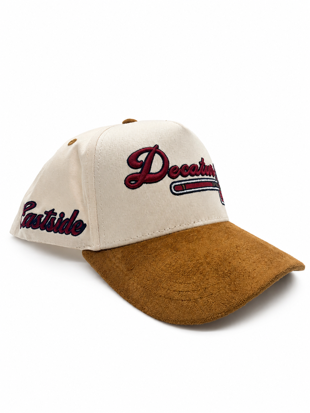 Decatur Two-Tone Tomahawk Suede SnapBack