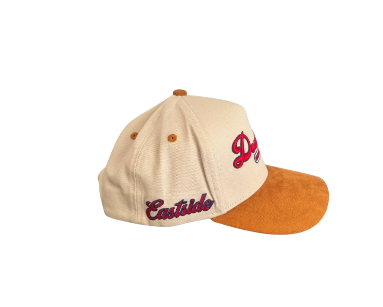 Decatur Two-Tone Tomahawk Suede SnapBack