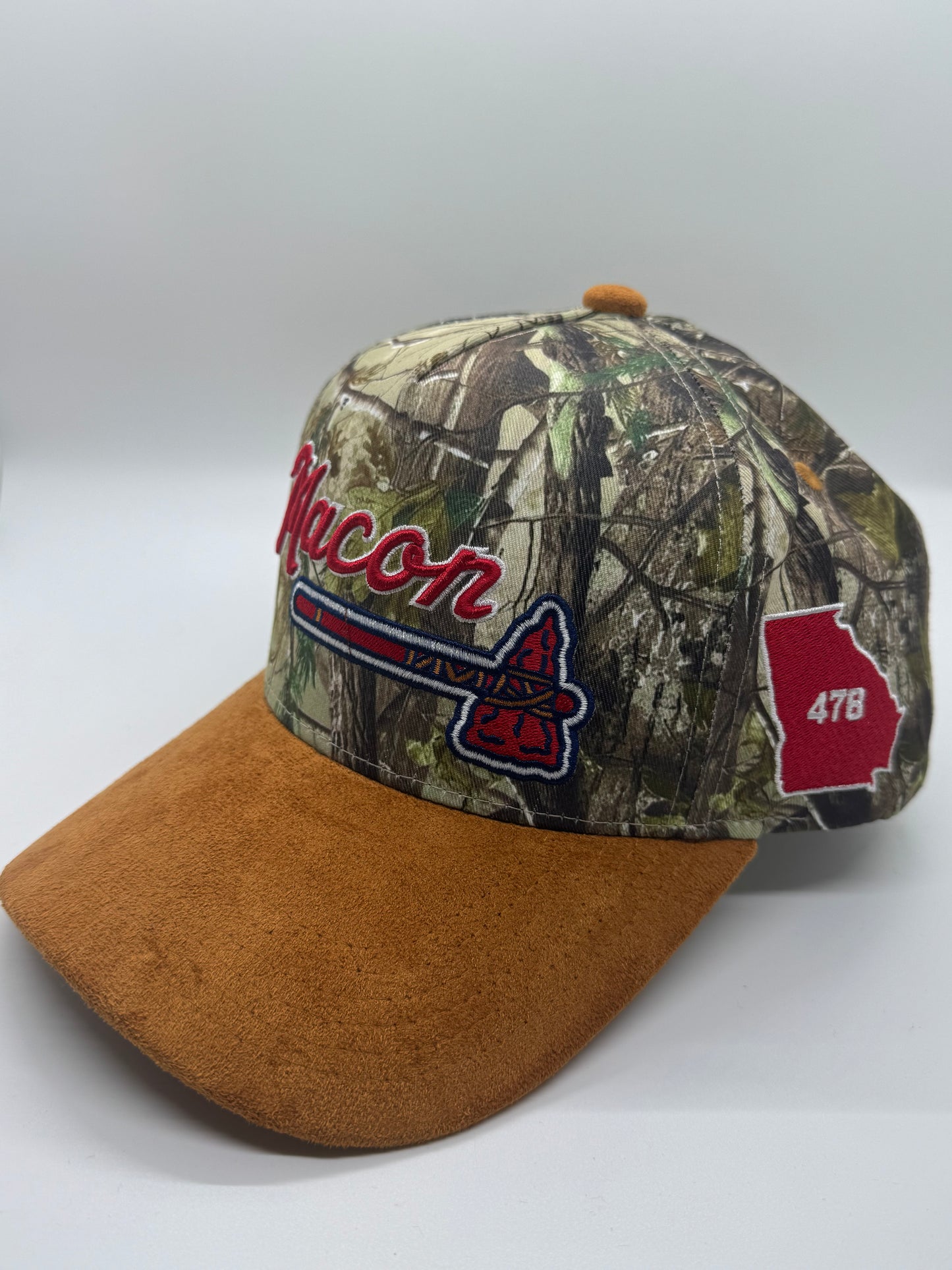 Camo Macon Two-Tone Tomahawk Snapback